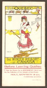 Brochure publicitaire de la compagnie Holt Renfrew, publiée vers 1910